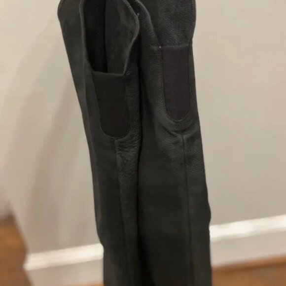STUART WEITZMAN Over the Knee Suede Leather Boots 7 $895 - Picture 3 of 6